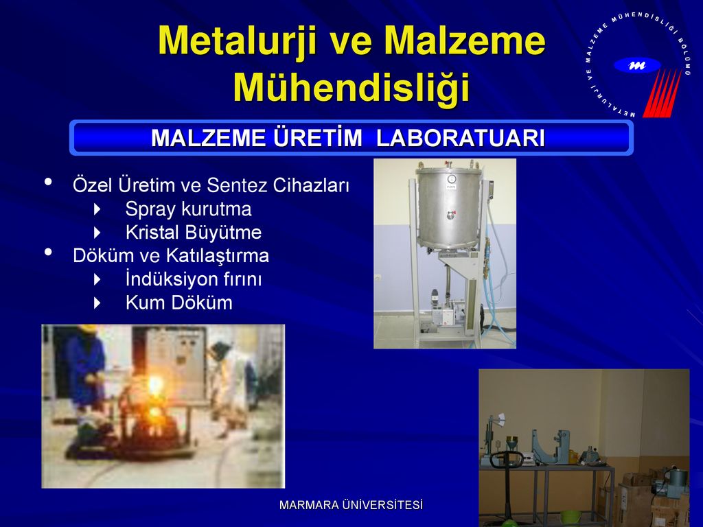 Metalurji ve Malzeme Mühendisliği ppt indir